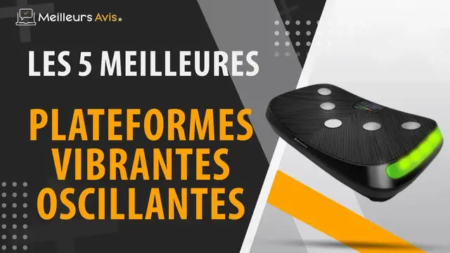 Video thumbnail for ⭐️ MEILLEURE PLATEFORME VIBRANTE OSCILLANTE - Comparatif 2023