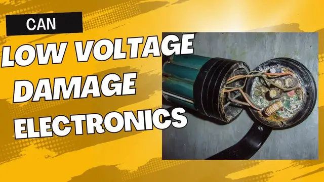 Video thumbnail for Can low voltage damage electronics?