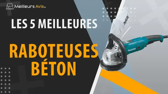 Video thumbnail for ⭐️ MEILLEURE RABOTEUSE BETON - Avis & Guide d'achat (Comparatif 2022)