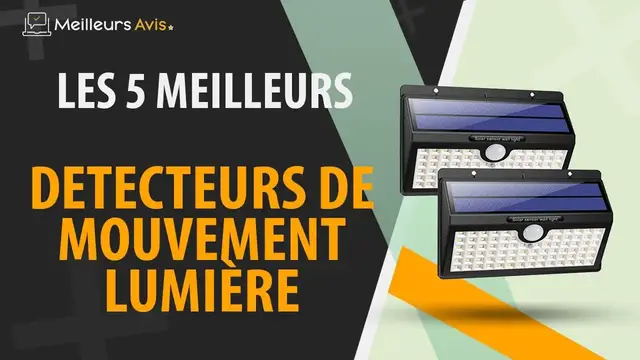 Video thumbnail for ⭐️ MEILLEUR DETECTEUR DE MOUVEMENT LUMIERE - Avis & Guide d'achat (Comparatif 2022)