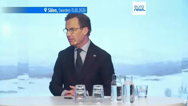 Video thumbnail for Germany pledges increased Arctic role as Trump says Greenland protected by 'two dog sleds'