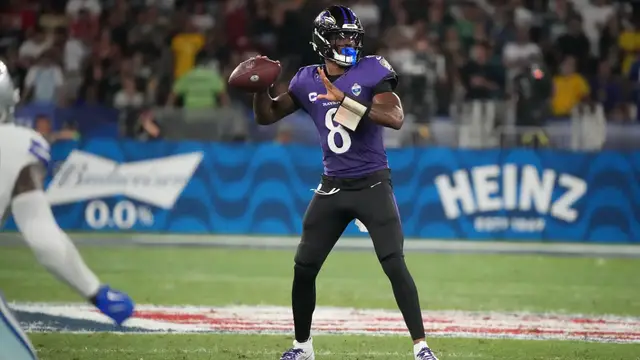 Video thumbnail for Lamar Jackson Returns for Ravens-Bills Betting Clash