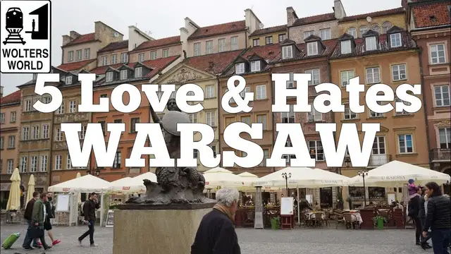'Video thumbnail for Visit Warsaw - 5 Love & Hates of Warsaw, Poland'