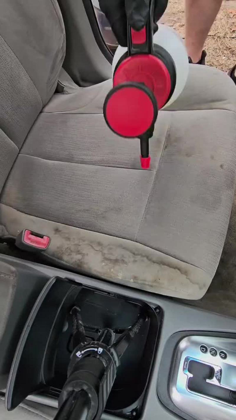 Video thumbnail for Deep Cleaning a Stained Car Seat Interior
