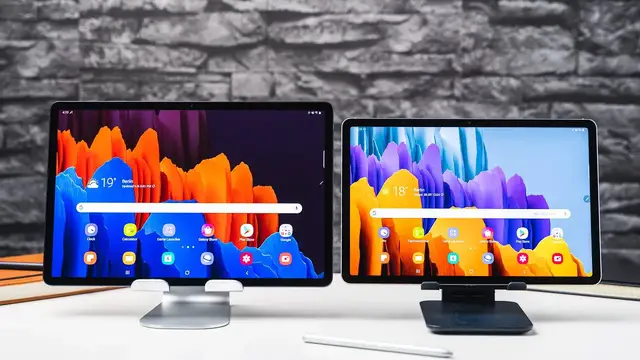 Video thumbnail for Samsung Galaxy Tab S7 vs. S7+ Vergleich: Was sind die Unterschiede?