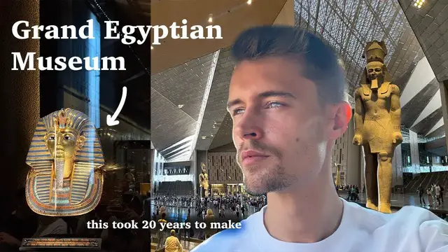 Video thumbnail for Inside Egypt's $1 Billion Grand Egyptian Museum