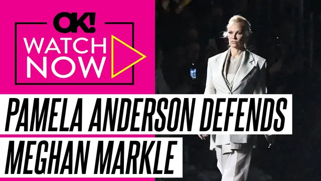 'Video thumbnail for Pamela Anderson Refutes Allegations Meghan Markle Copied Her Show: 'She's Just Doing Her Thing''