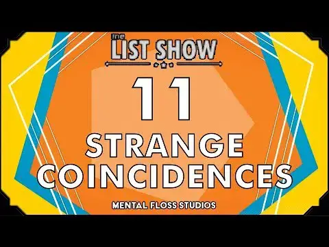 Video thumbnail for 11 Amazing Historical Coincidences | Mental Floss