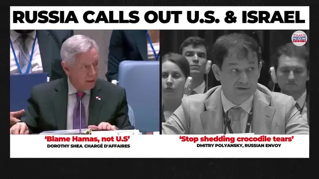 'Video thumbnail for Fierce Russia-US Faceoff Erupts at UNSC, Envoys Left Stunned!'