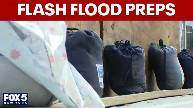 Video thumbnail for Queens residents prepare for flash flooding