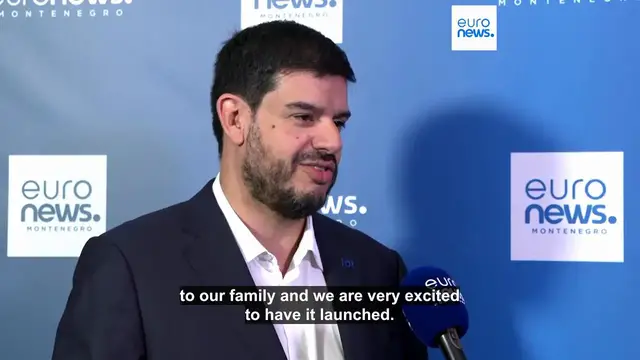 'Video thumbnail for Euronews Montenegro officially launches, expanding regional media presence in Western Balkans'