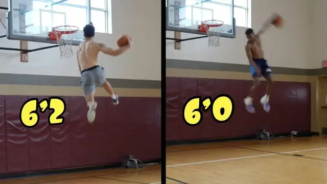 Video thumbnail for Isaiah Rivera And CJ Champion Dunk Session