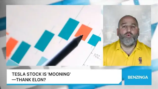 'Video thumbnail for Tesla Stock Is 'Mooning'—Thank Elon?'