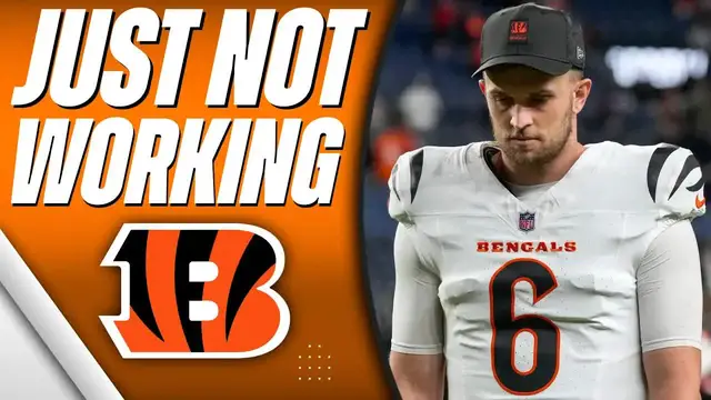 'Video thumbnail for a to z sports - cincinnati bengals: jake browning struggles in joe burrow's absence, discussion needed'