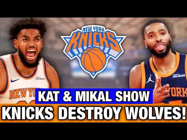 Video thumbnail for Karl-Anthony Towns DOMINATES in Knicks’ Blowout Win Over Timberwolves! (133-107 Recap)