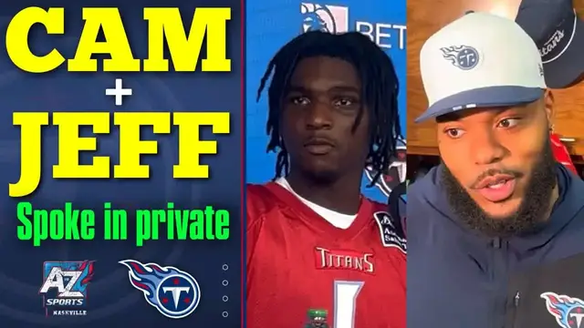 'Video thumbnail for a to z sports nashville: titans cam ward & jeffery simmons address 'we ass' comments'