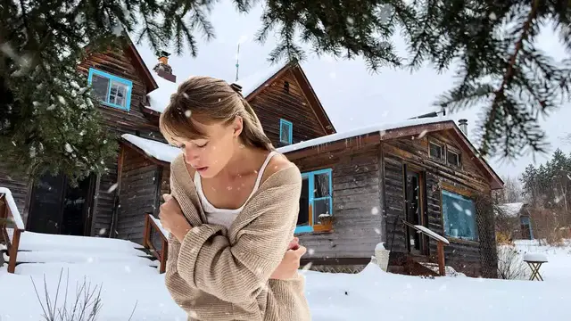 Video thumbnail for A Snow Day Alone at my Homestead