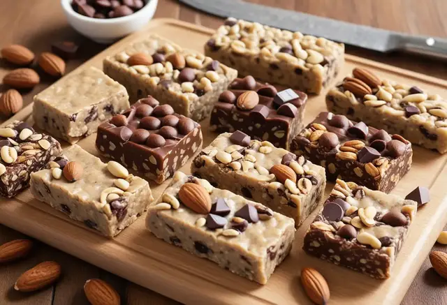 Video thumbnail for Homemade Protein Bars Recipe