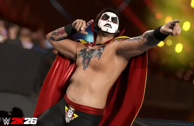 Video thumbnail for Danhausen already wants a spinoff after arriving in WWE 2K26
