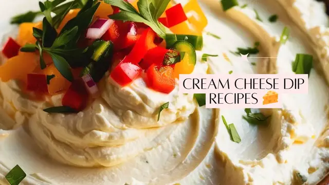 Video thumbnail for Cream Cheese Dip Recipes 🧀