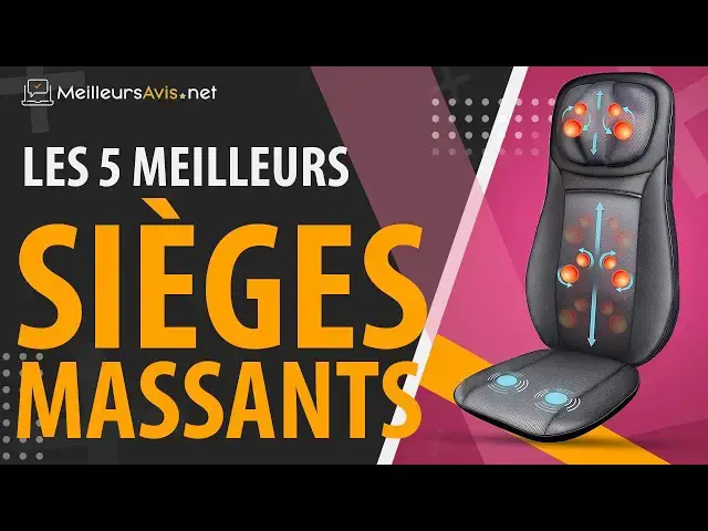 Video thumbnail for ⭐️ MEILLEUR SIÈGE MASSANT - Avis & Guide d'achat (Comparatif 2022)