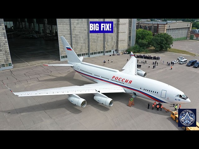Video thumbnail for Russia Fixes Il-96 Production Bottleneck With Smart Digital System