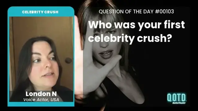 Video thumbnail for London has her first candy crush on Aaron Carter!