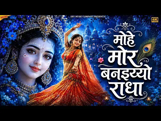 Video thumbnail for मोहे मोर बनइय्यो राधा | Mohe Mor Banaiyo Radha Apne Vrindavan Ko | Peaceful Radha Krishna Bhajan