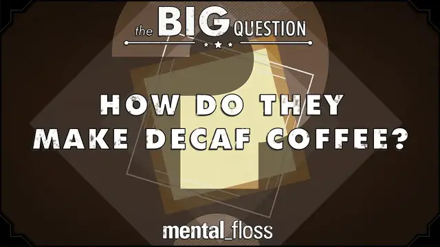 Video thumbnail for How Do They Make Decaf Coffee? - Big Questions - (Ep.1)