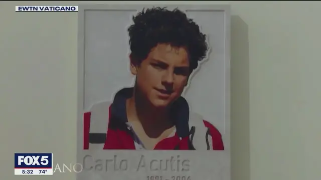 'Video thumbnail for Finding Faith: Italian teenager Carlos Acutis to become first ever millennial saint'