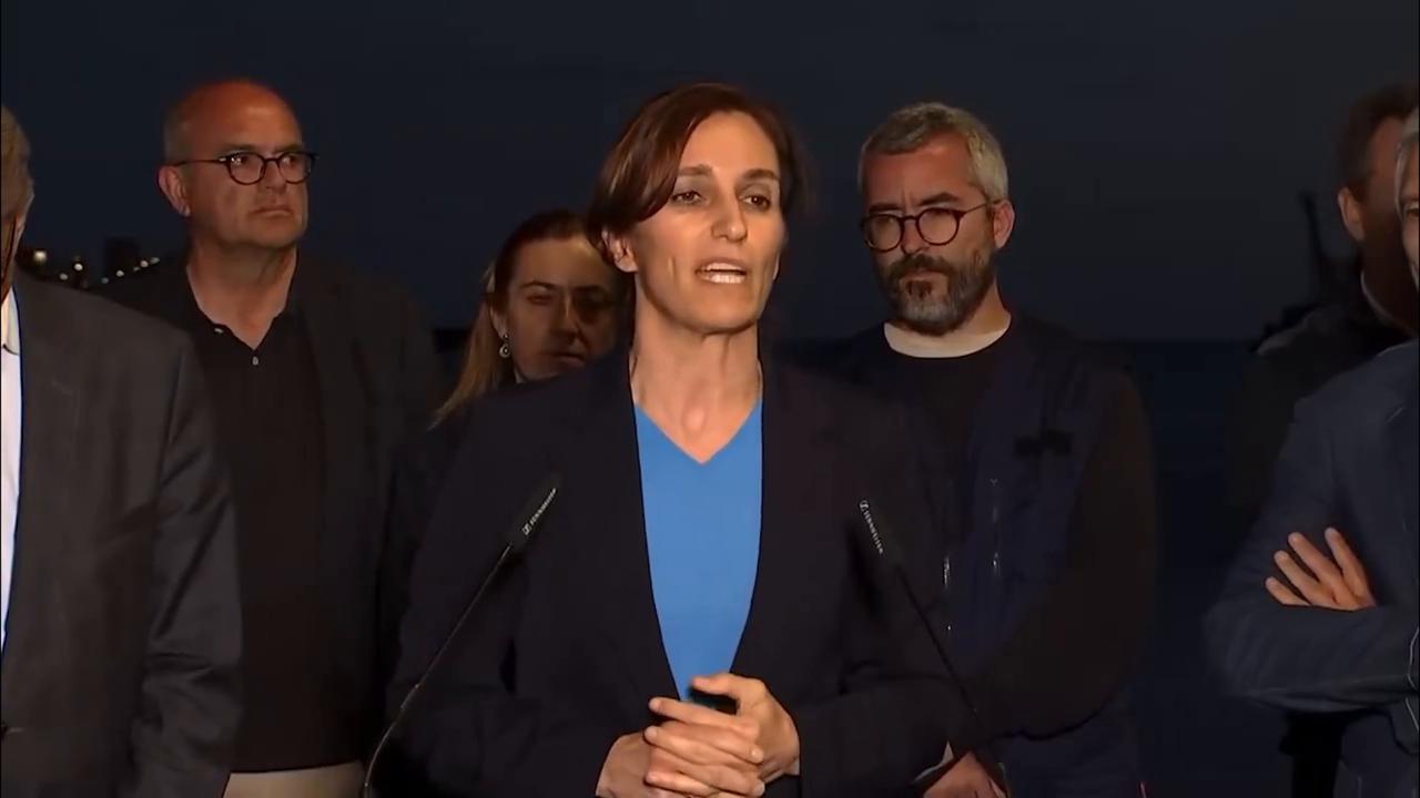 Video thumbnail for Spain: WHO Director-General and Spanish Ministers hold press conference on HV Hondius operation.