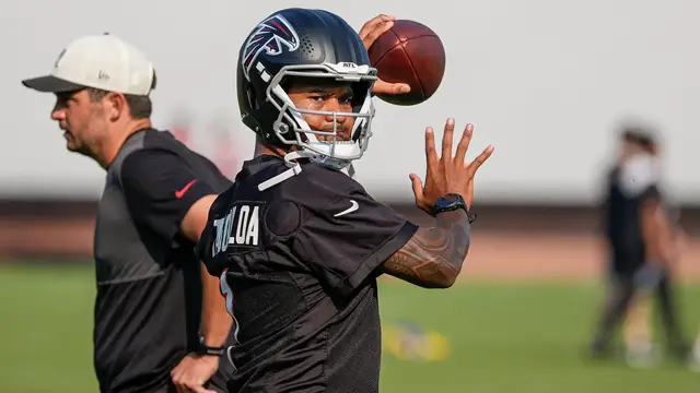 Video thumbnail for Tua Starts for Falcons Preseason Opener Against Denver