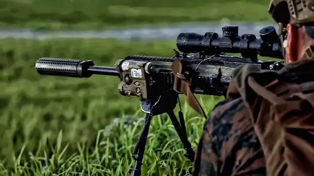 'Video thumbnail for Marines Small Arms Weapons Live Fire • Camp Schwab 2022'