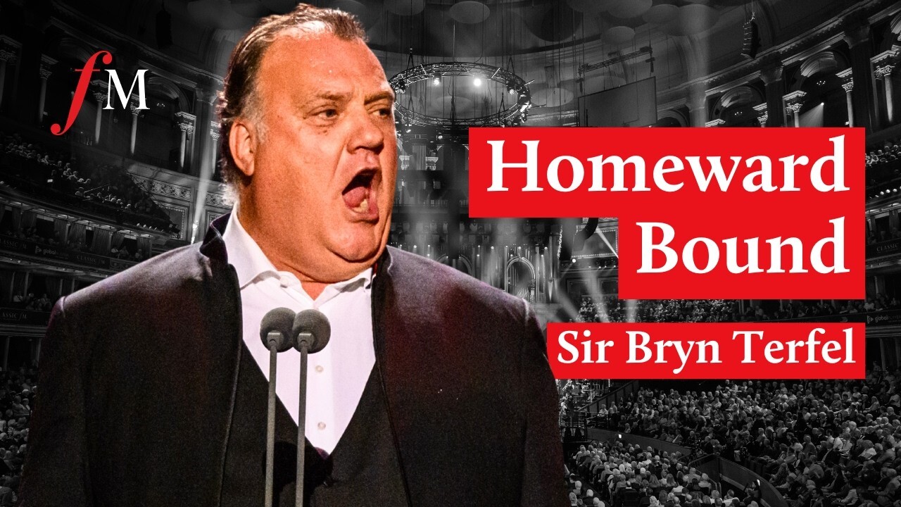 Video thumbnail for Sir Bryn Terfel sings 'Homeward Bound' - Marta Keen Thompson | Classic FM