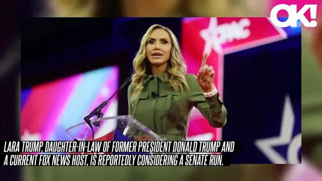 Video thumbnail for Is Lara Trump Ready to Claim North Carolina's Open Senate Seat? The Race Heats Up!