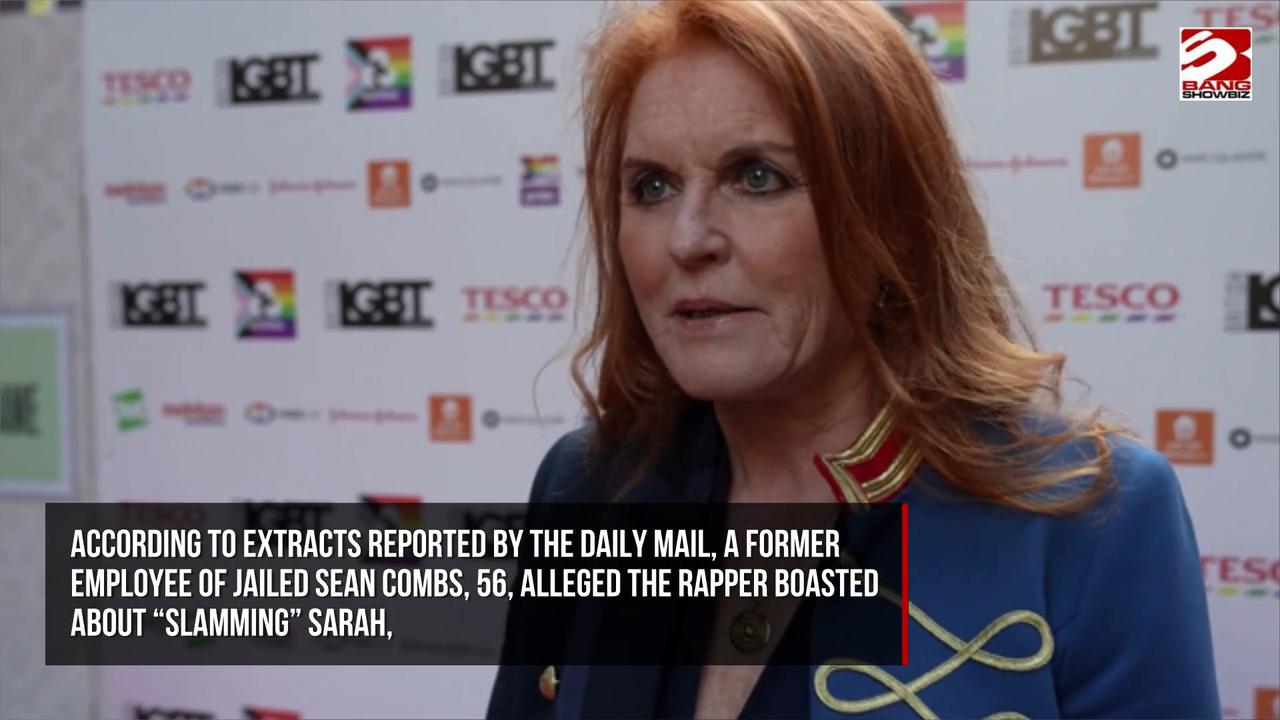 Video thumbnail for Sarah Ferguson dismisses friends with benefits arrangement with Sean ‘Diddy’ Combs