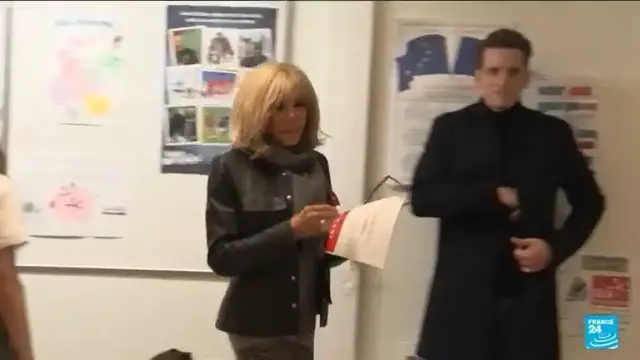 'Video thumbnail for Brigitte Macron harassment trial opens in Paris'