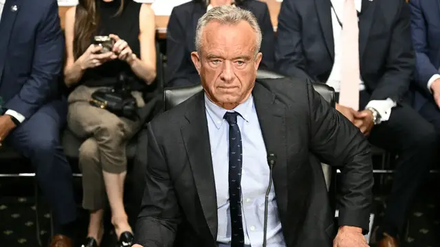 'Video thumbnail for Senate clashes with RFK Jr over vaccine policies and CDC firings'