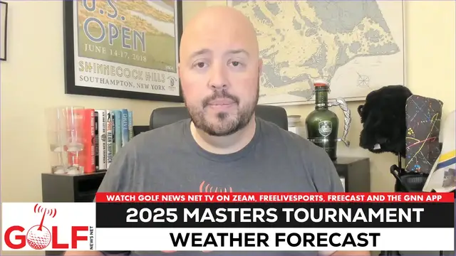 Video thumbnail for The 2025 Masters weather forecast is good at Augusta National