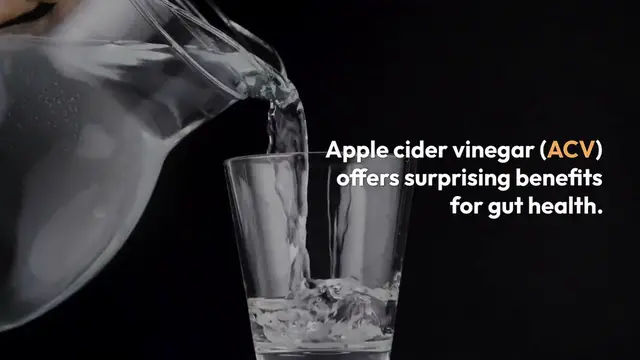 Video thumbnail for Apple Cider Vinegar for Gut Health