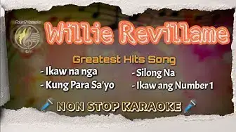'Video thumbnail for Willie Revillane | GREATEST HITS Songs | non stop KARAOKE | non stop karaoke Willie Revillame 🎤🎵'