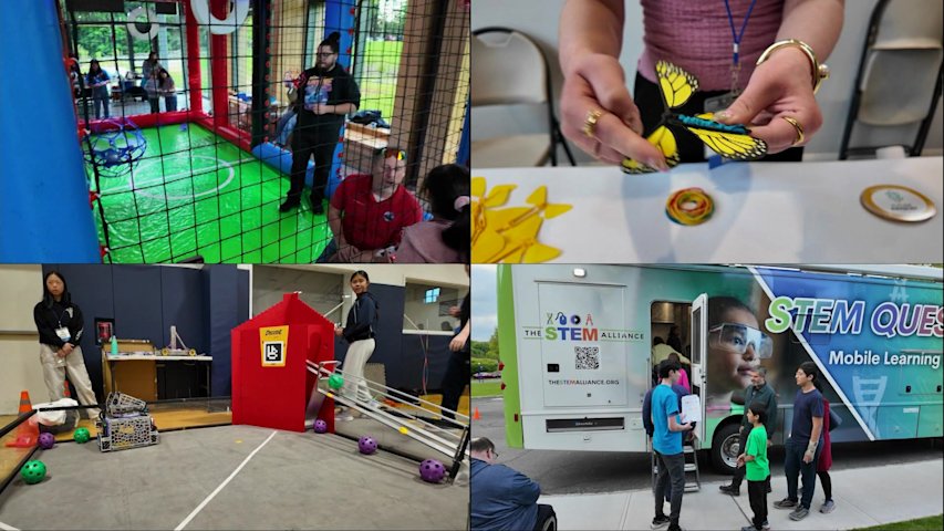 Video thumbnail for STEM-tastic event sparks curiosity for local students in Rye