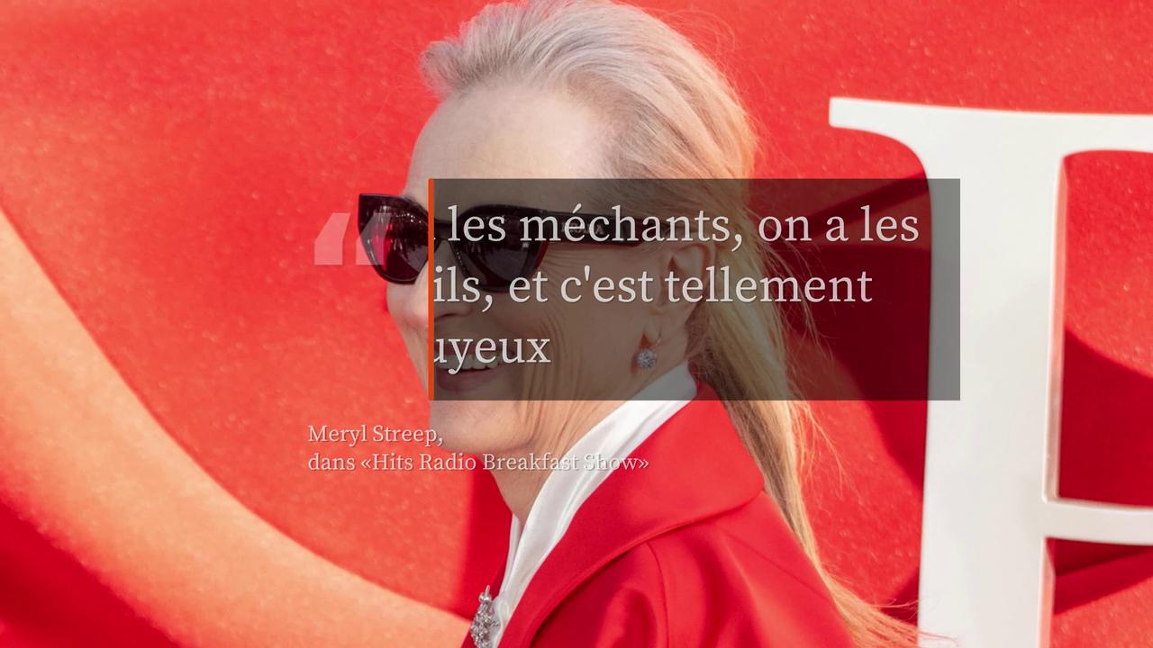Video thumbnail for Les films récents ennuient beaucoup Meryl Streep.