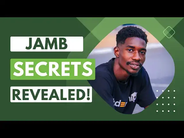 Video thumbnail for Stop Failing JAMB: Avoid These Common Mistakes & Conquer the Exam
