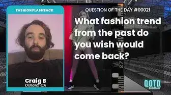 Video thumbnail for Craig is ready for bow ties to come back. Dapper lads incoming!