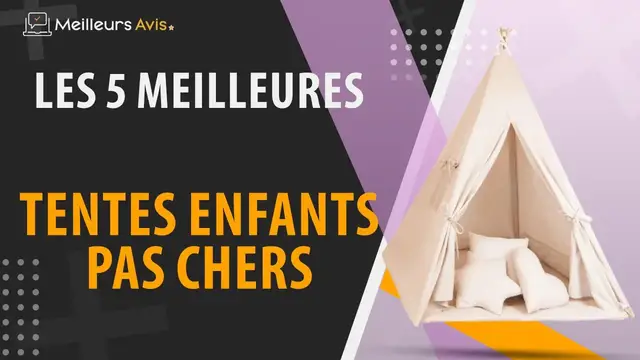 Video thumbnail for ⭐️ MEILLEURE TENTE ENFANT PAS CHER - Comparatif 2023