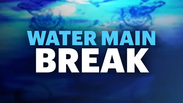 Video thumbnail for Thousands face water outage following water main break in Waterbury