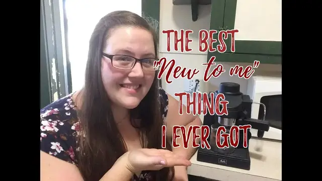 Video thumbnail for budget girl: thrifting a $13,494 espresso machine! second-hand coffee maker review