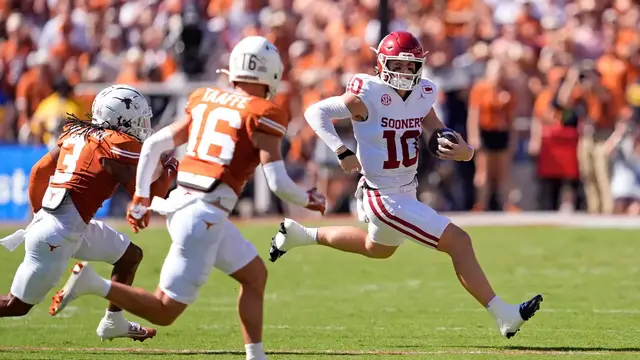 Video thumbnail for Will Oklahoma's Playoff Hopes Be Dashed This Weekend?