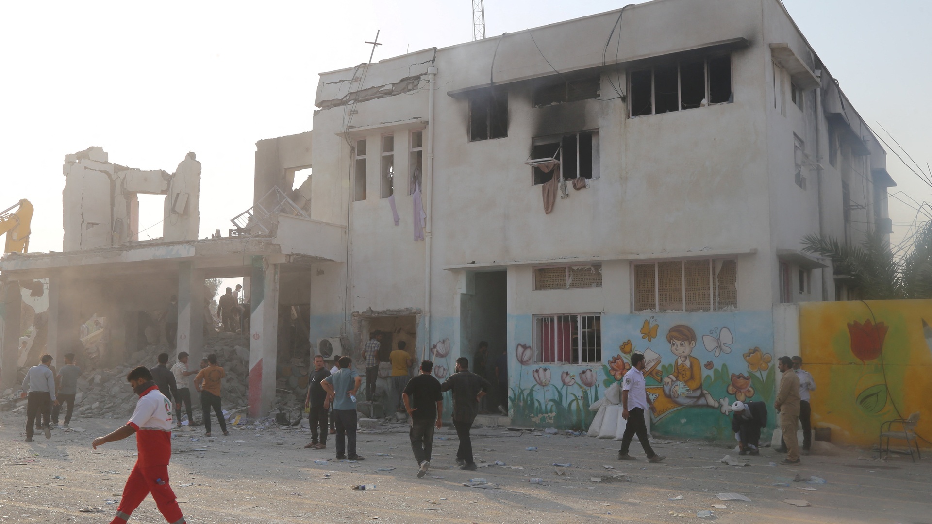 Video thumbnail for Iran says US-Israeli strike kills 175 at girls’ school, UN condemns